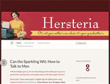 Tablet Screenshot of hersteria.com